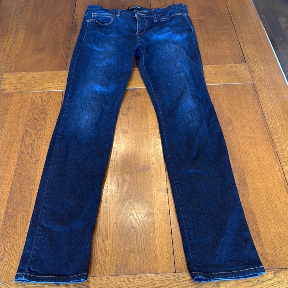 Dark Blue Denim Jeans